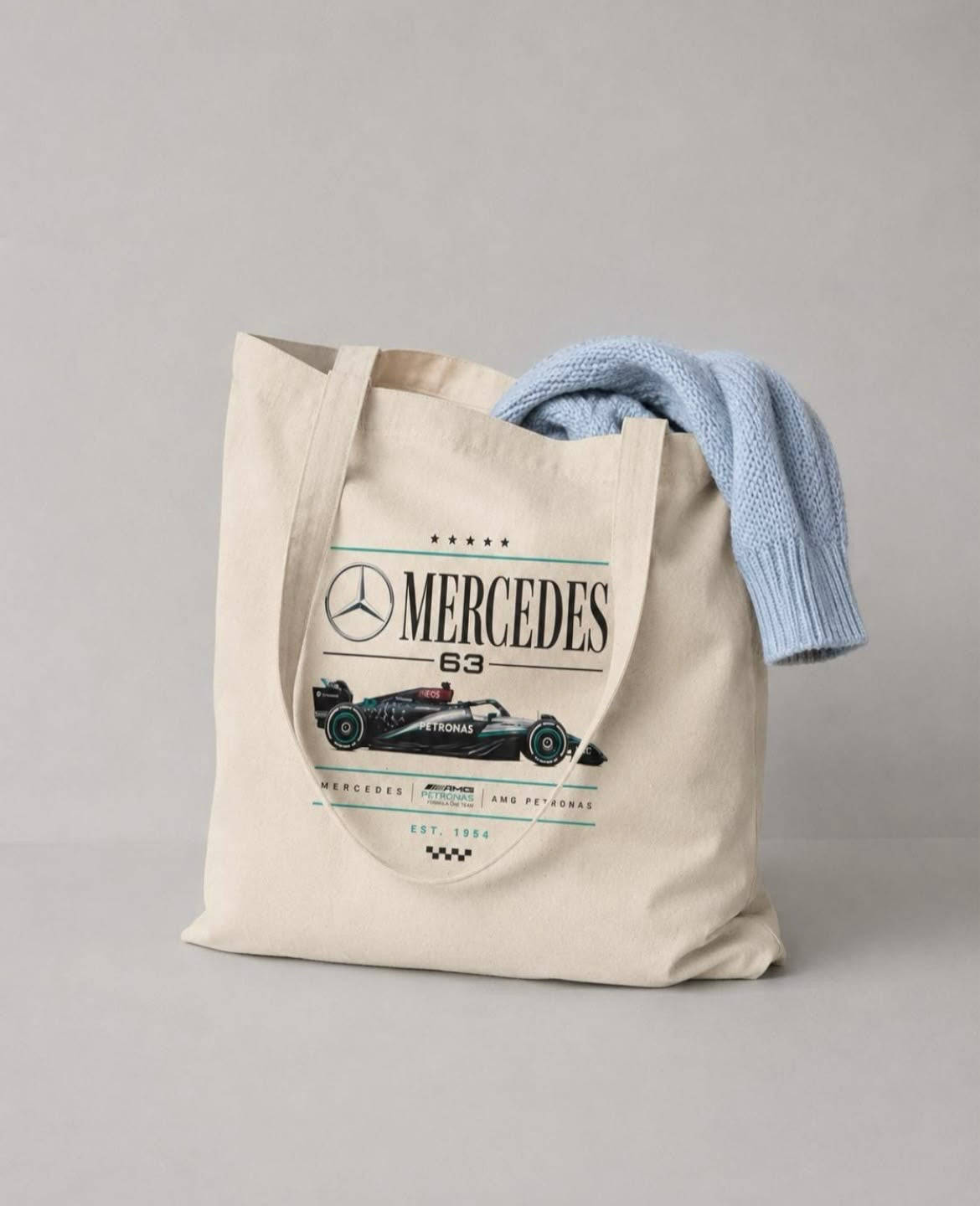 Mercedes Tote Bag- Canvas