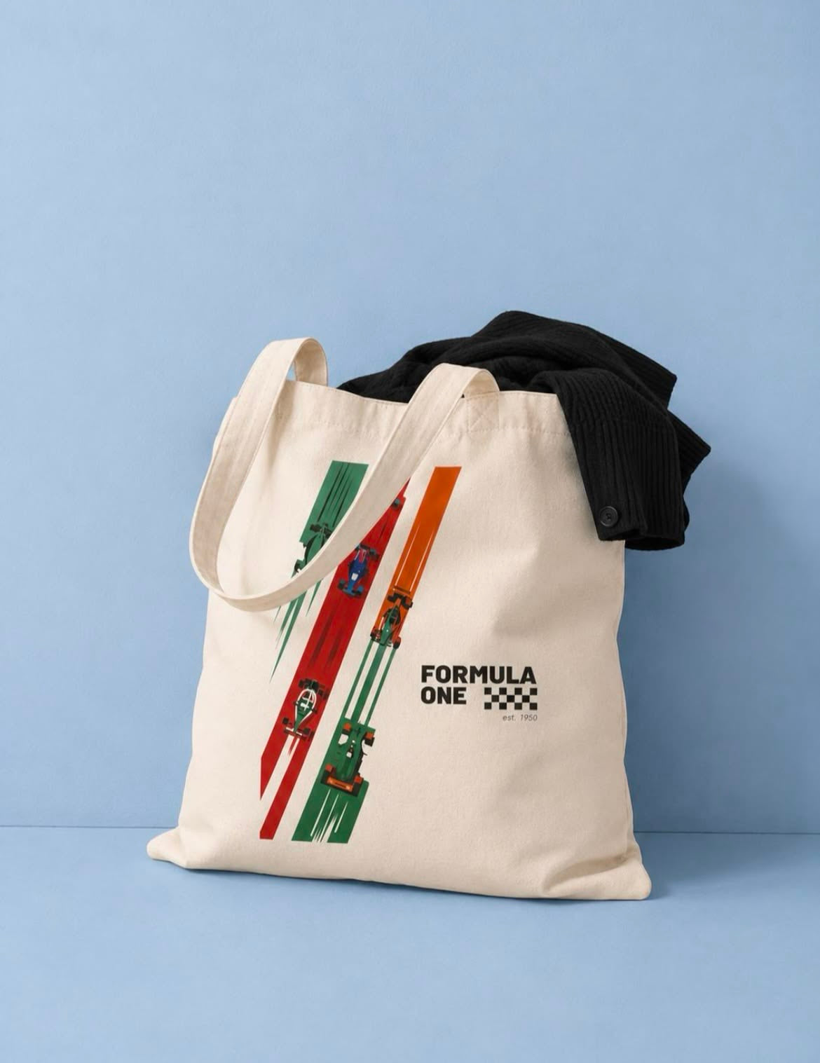 F1 Tote Bag- Canvas