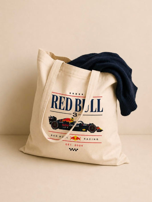 Red Bull Tote Bag- Canvas