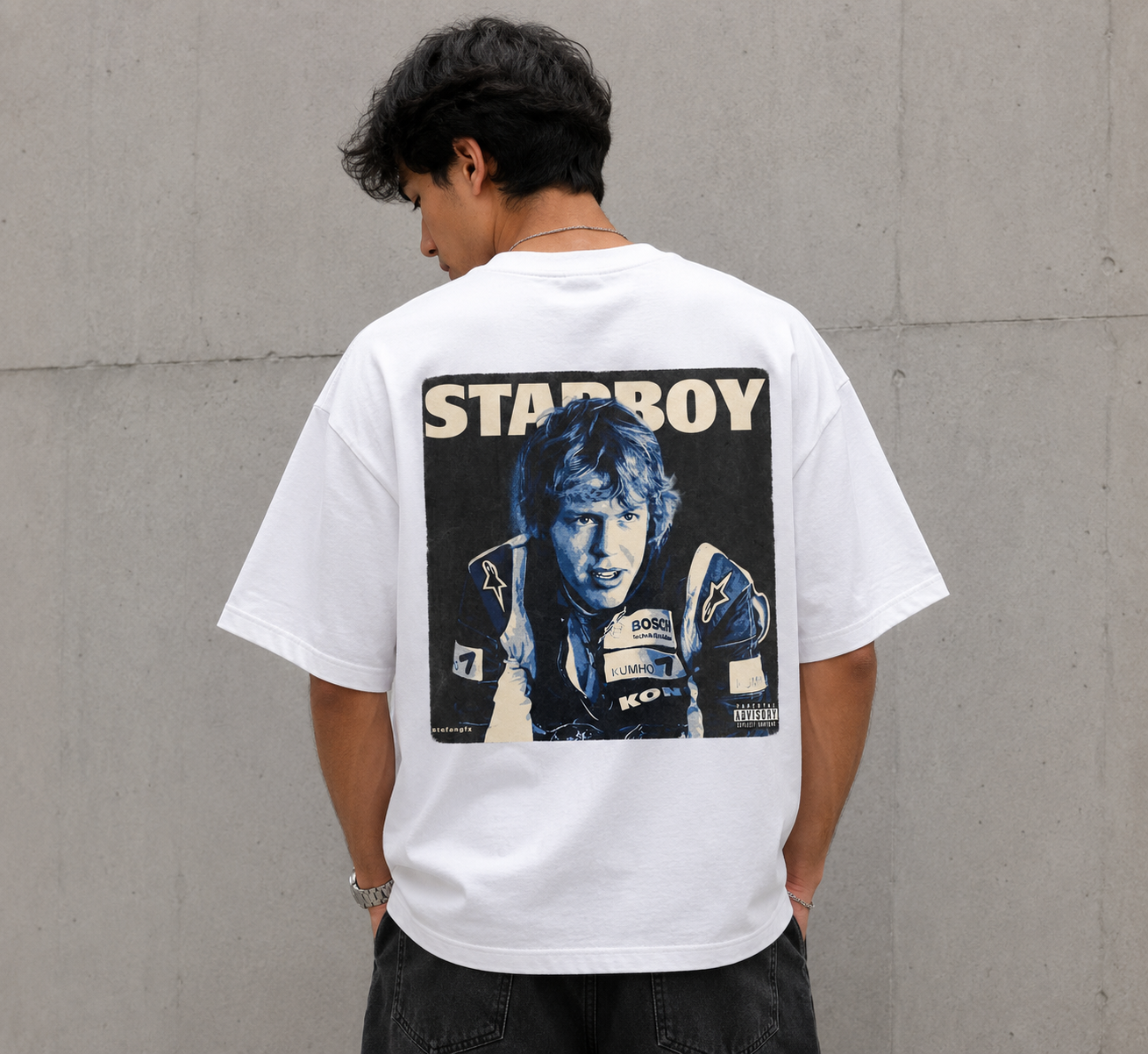 Sebastian Vettel “Starboy” Oversized T-Shirt