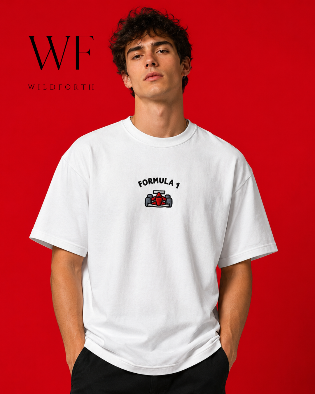 F-1 Minimal Graphic T-shirt