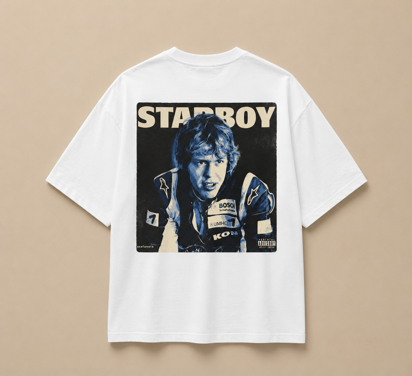 Sebastian Vettel “Starboy” Oversized T-Shirt